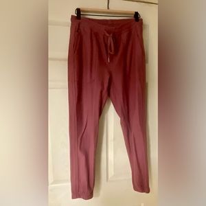Athleta tawny rose joggers